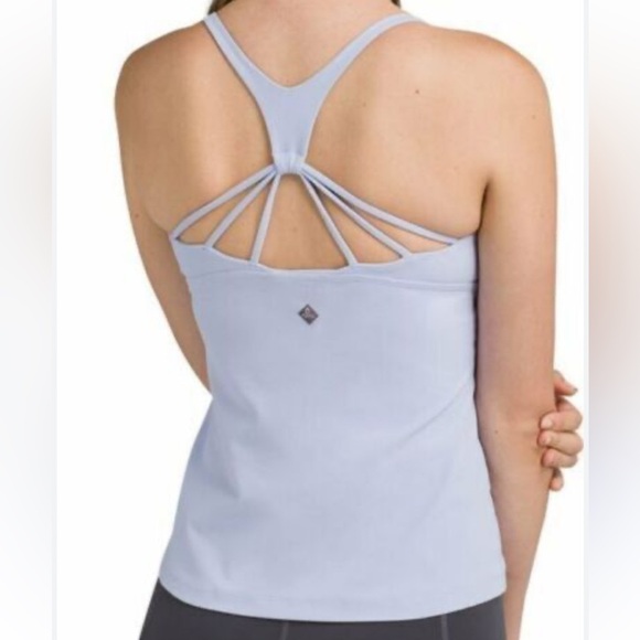 Prana Momento Tank Top Camisole in Morning Glory Iris - Picture 1 of 6